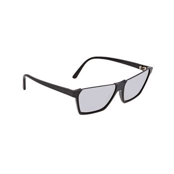 celine cl40028i|Celine Grey Mirrored Rectangular Ladies Sunglasses CL40028I 01C.